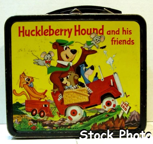 Huckleberry Hound and Friends Lunch Box© 1961, Aladdin